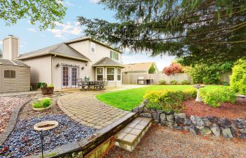 Patio Area Landscaping, 