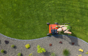 Lawn Aerator Job, 